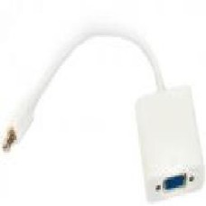 Кабель PowerPlant VGA – mini DisplayPort 0,15 м белый (KD00AS1281)