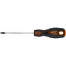 Отвертка NEO tools крестовая PH1 x 100 мм, CrMo 04-022