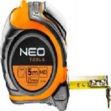 Рулетка NEO tools стальная лента магнит двусторонняя печать 67-195 5 м x 25 мм