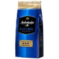 Кофе в зернах Ambassador Blue Label 1000 г 7612654000034