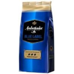 Кофе в зернах Ambassador Blue Label 1000 г 7612654000034