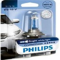 Лампа галогенная Philips Cristal Vision (77496530) H3 PK22s 12 В 55 Вт 1 шт 4300