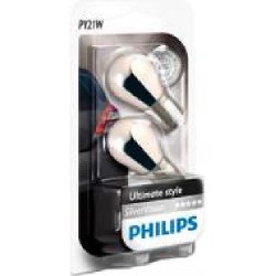 Лампа накаливания Philips Vision PY21W BAU15s 12 В 21 Вт 2 шт