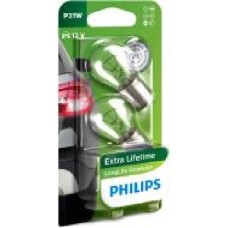 Лампа накаливания Philips 12498LLECOB2 P21W BA15S 12 В 21 Вт 2 шт 3000