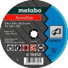 Круг отрезной по нержавеющей стали Metabo Novoflex A 30 (TF42) 230x3,0x22,2 мм 616477000