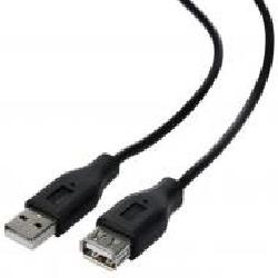 Кабель компьютерный наружный 2E USB-удлинитель 1.8 м Black (2E-W-3168) USB