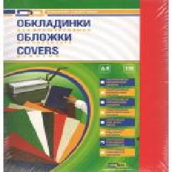 Обложка для брошюрования D&A Chromolux А4 красная CR250-6 250 мкм 100 шт. 1220101010500