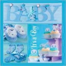 Фотоальбом EVG 20sheet Baby collage blue w/box (UA)