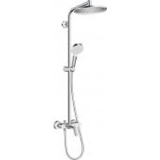 Душевая система Hansgrohe Crometta S 240 1jet Showerpipe Ecosmart 27269000