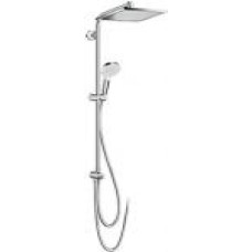 Душевая система Hansgrohe Crometta E 240 1jet Showerpipe Reno EcoSmart 9 л/мин хром