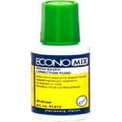 Корректор с кисточкой 20 мл E41312 Economix