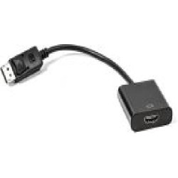 Переходник PowerPlant HDMI – DisplayPort 0.15 м черный