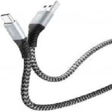 Кабель T-PHOX USB Type-A 1 м серый (T-C814 grey) Jagger