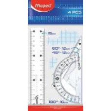 Набор для черчения Essentials Mini прозрачный MP.242815 Maped