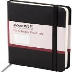 Книга для записей Partner, 95 * 140, 96л, клет, черная Axent