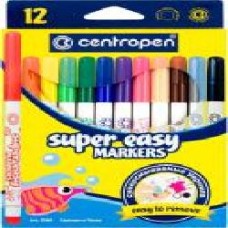 Набор фломастеров 2580 SUPER EASY, 12 шт. Centropen