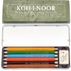 Набор карандашей цанговых Diamond Pencils 6 шт Koh-i-Noor