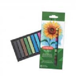 Набор сухой пастели Academy Soft Pastels Derwent 2302397 12 цветов