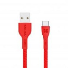 Кабель Promate PowerBeam-C USB-USB Type-C 2А 1,2 м красный (powerbeam-c.red)