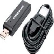 Адаптер Viewcon USB – miniUSB 1,5 м черный (VE679)