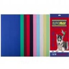 Бумага офисная цветная Buromax A4 80 г/м Dark + Pastel 20 листов BM.27211120-99 разноцветный