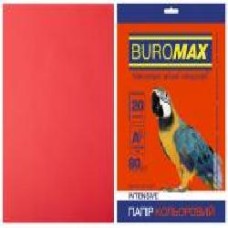 Бумага офисная цветная Buromax A4 80 г/м Intensiv 20 листов BM.2721320-05 красный