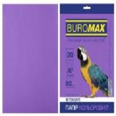 Бумага офисная цветная Buromax A4 80 г/м Intensiv 20 листов BM.2721320-07 фиолетовый