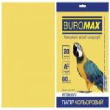 Бумага офисная цветная Buromax A4 80 г/м Intensiv 20 листов BM.2721320-23 золотой