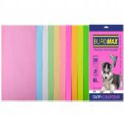 Бумага офисная цветная Buromax A4 80 г/м Pastel + Neon 20 листов BM.2721720-99 разноцветный