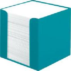 Бумага для заметок Colour Blocking Caribbean Turquoise 90х90 мм 700 лист. бирюзовый бокс 50015870 Herlitz