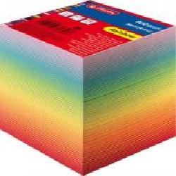 Бумага для заметок Rainbow цветная 90х90 мм 800 лист. 10901973 Herlitz