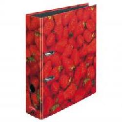 Папка-регистратор World of Fruit Strawberry А4 8 см 10485126 Herlitz