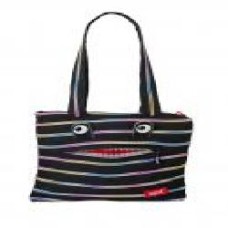 Сумка школьная Zipit Monsters Tote/Beach Black&Rainbow Teeth