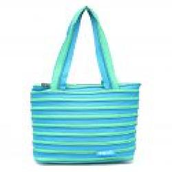 Сумка школьная Zipit Premium Tote/Beach Turquise Blue&Spring Green