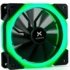 Корпусный кулер Vinga LED fan-02 green