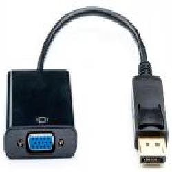 Переходник Atcom DisplayPort – VGA 0,15 м черный (16851)