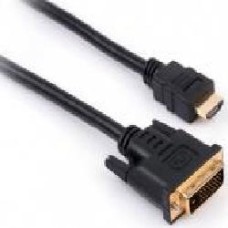 Кабель мультимедийный Vinga HDMI – DVI 1,8 м черный (VCPHDMIDVI1.8)