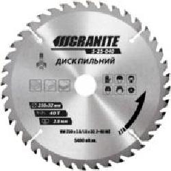 Пильный диск GRANITE 180x22,2 Z40 5-18-040