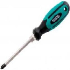 Отвертка MasterTool PH2 х 100мм усиленная 45-8210