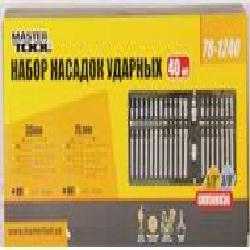 Набор насадок MasterTool TORX HEX SPLINE 40 шт. 78-1240