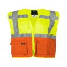 Жилет сигнальный Sizam Hi-Viz Coventry р. M рост универсальный 30260 желтый с оранжевым