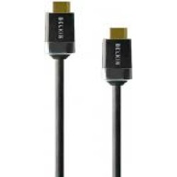 Кабель Belkin HDMI (AM/AM) High Speed Ethernet 2 м золотой (HDMI0018G-2M)