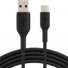 Кабель Belkin USB-A - USB-С, PVC 2 м черный (CAB001BT2MBK)