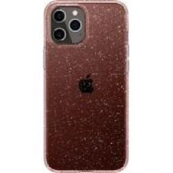 Чехол Spigen Liquid Crystal Glitter Rose Quartz для Apple iPhone 12Apple iPhone 12 Pro