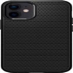 Чехол Spigen Liquid Air Matte Black для Apple iPhone 12 Mini