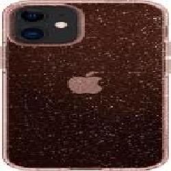 Чехол Spigen Liquid Crystal Glitter Rose Quartz для Apple iPhone 12 Mini