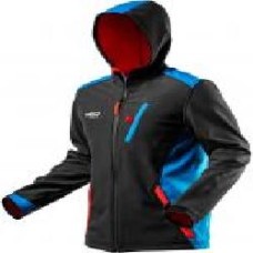 Куртка рабочая NEO tools Softshell HD+ р. XL 81-558 черный с синим