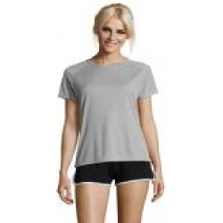 Футболка женская Sol's Sporty Women 01159342 р.XL серый