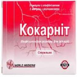 Кокарнит лиофилизат для р-ра д/ин. №3 в амп. с р-лем