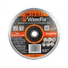 Круг отрезной WerkFix 230x2,0x22,2 мм 431020230